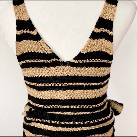 ZARA Knit Wrap Tank Sweater NWT - Picture 5 of 9